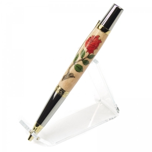 Rose Inlay Pen
