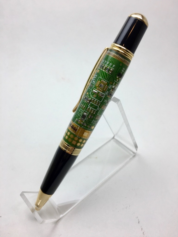 Circuit Board Pen Green