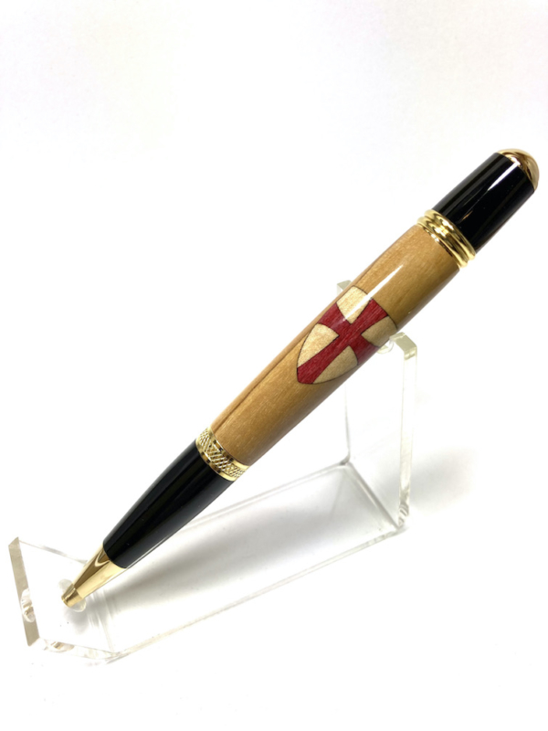 Knights Templar inlay pen