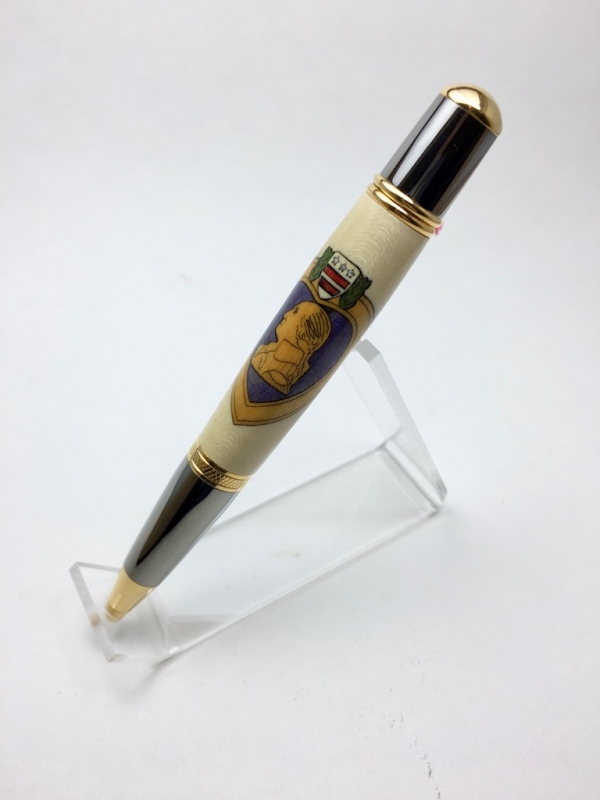 Purple Heart Inlay Pen small