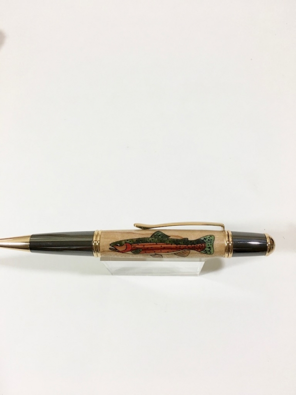 Trout Inlay Pen