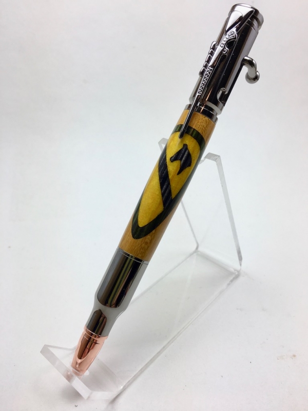 1st Cavalry Inlay Pen