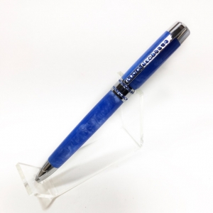 Princess Pen Swarovski Crystals Blue Pen