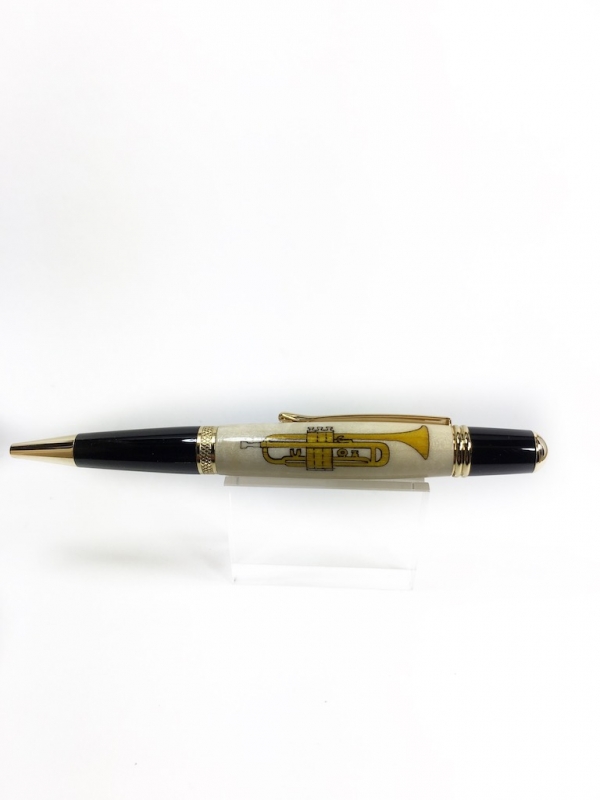 Trumpet Inlay Pen