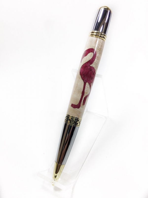 Flamingo Inlay Pen