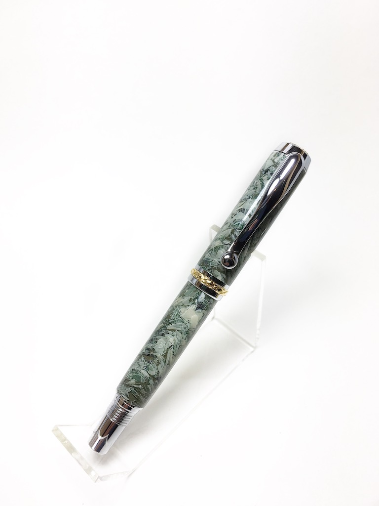 Triton Shredded Money Rollerball Pen