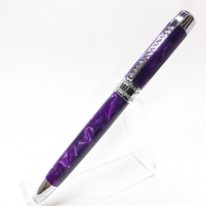 Princess Purple Pen Swarovski crystals