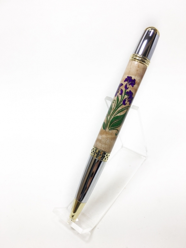 Purple Lilies Pen