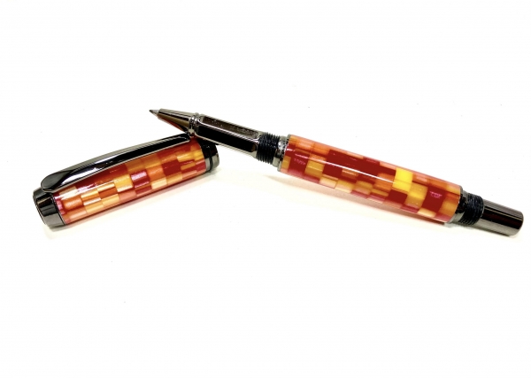 Baron Firebrick Rollerball Pen