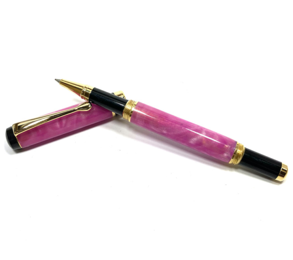 Classic Pink Rollerball Pen