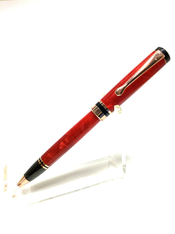 Classic Red Silk Pen