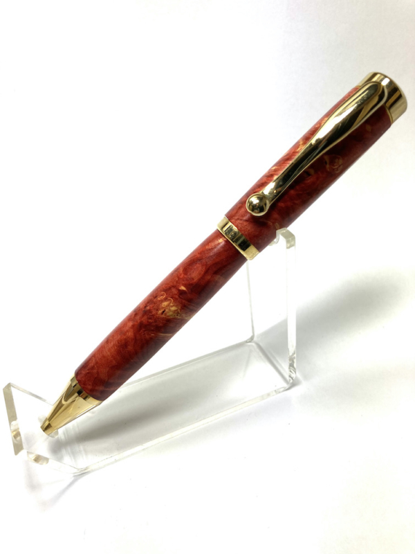 Continental Red Maple Burl Pen