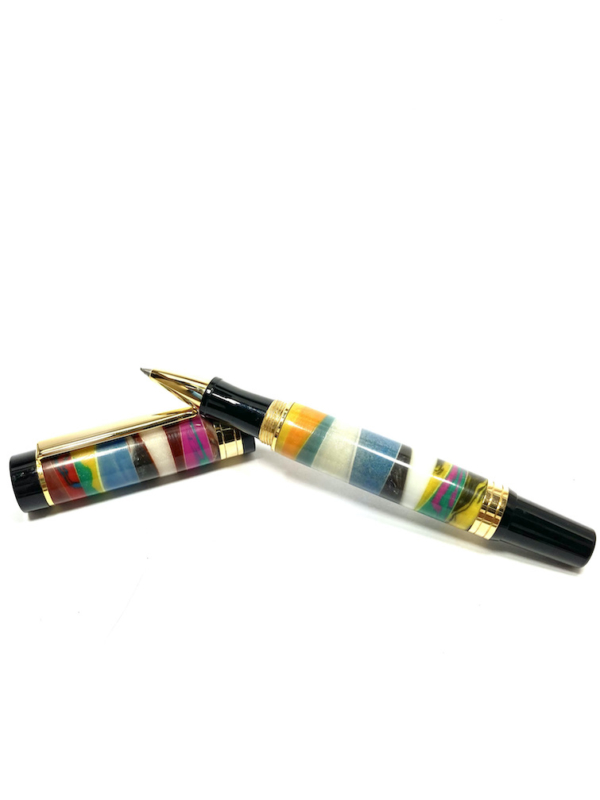 El Grande Rainbow Row Rollerball Pen