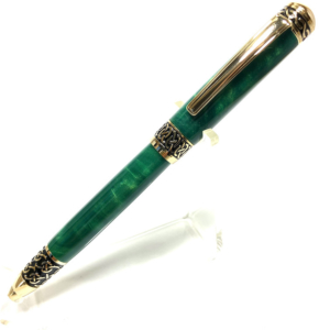 Green Celtic Pen