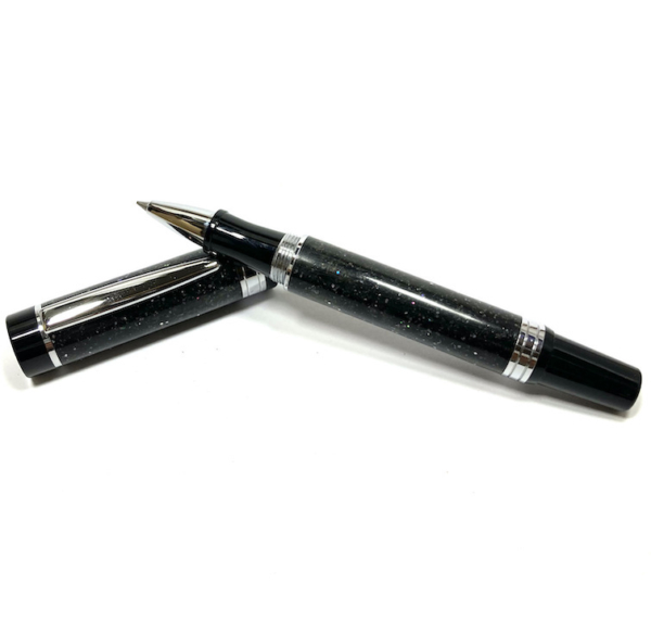 Silver Sparkle Rollerball Pen