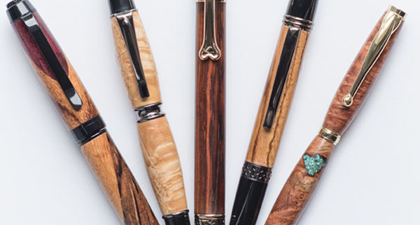 Roby Write Wood Pens, Handmade Pens.