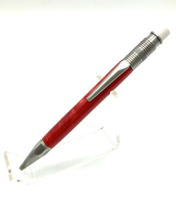 Red mechanical pencil