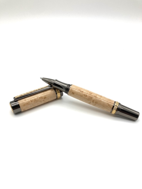 Cambridge Bird's Eye Maple Rollerball pen Cambridge