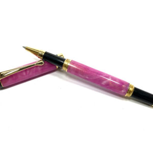 Pink Parker style Rollerball Pen