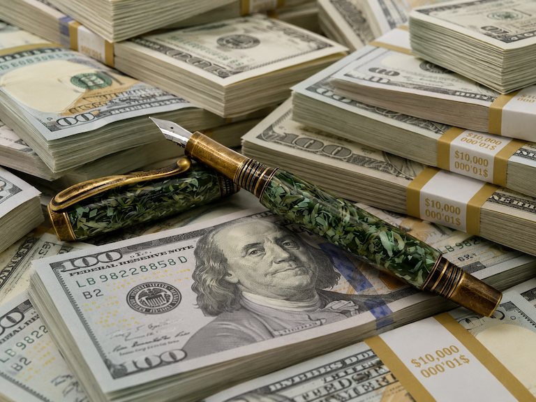 Shredded Money Fountain Pen - Image 2