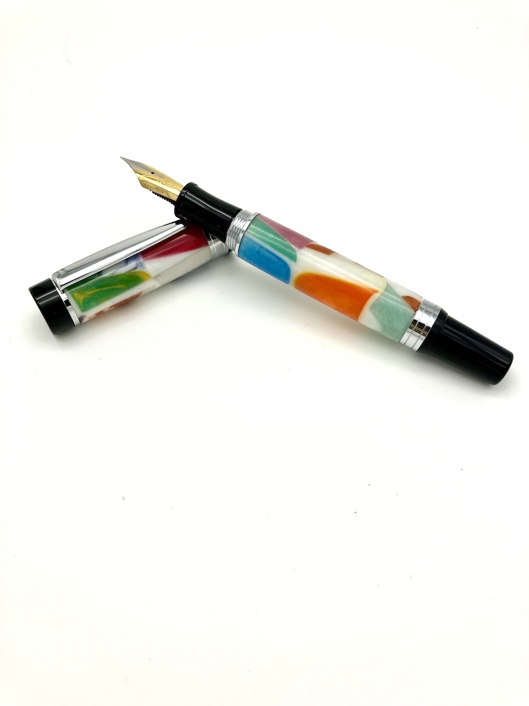 Stained Glass Fountain pen