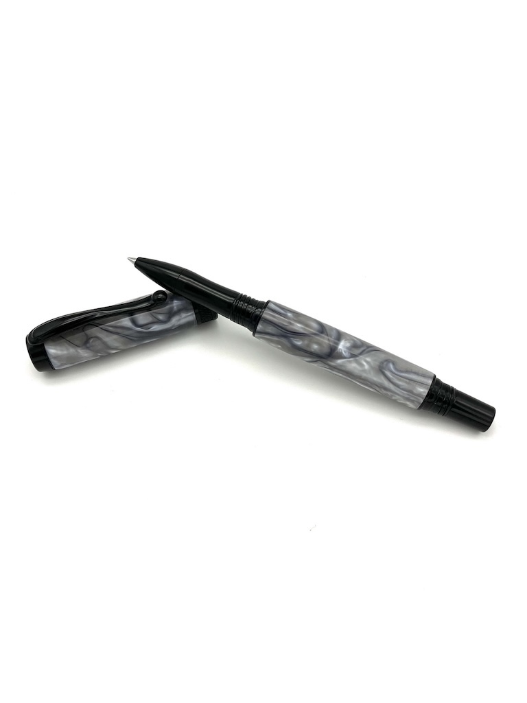 Silver and Black Rollerball