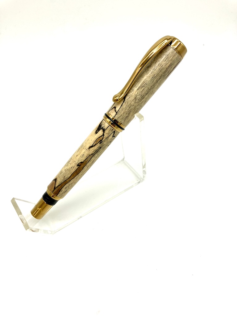 Spalted Tamarind Rollerball Pen
