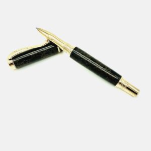 TruStone Black with Gold Vein Rollerball